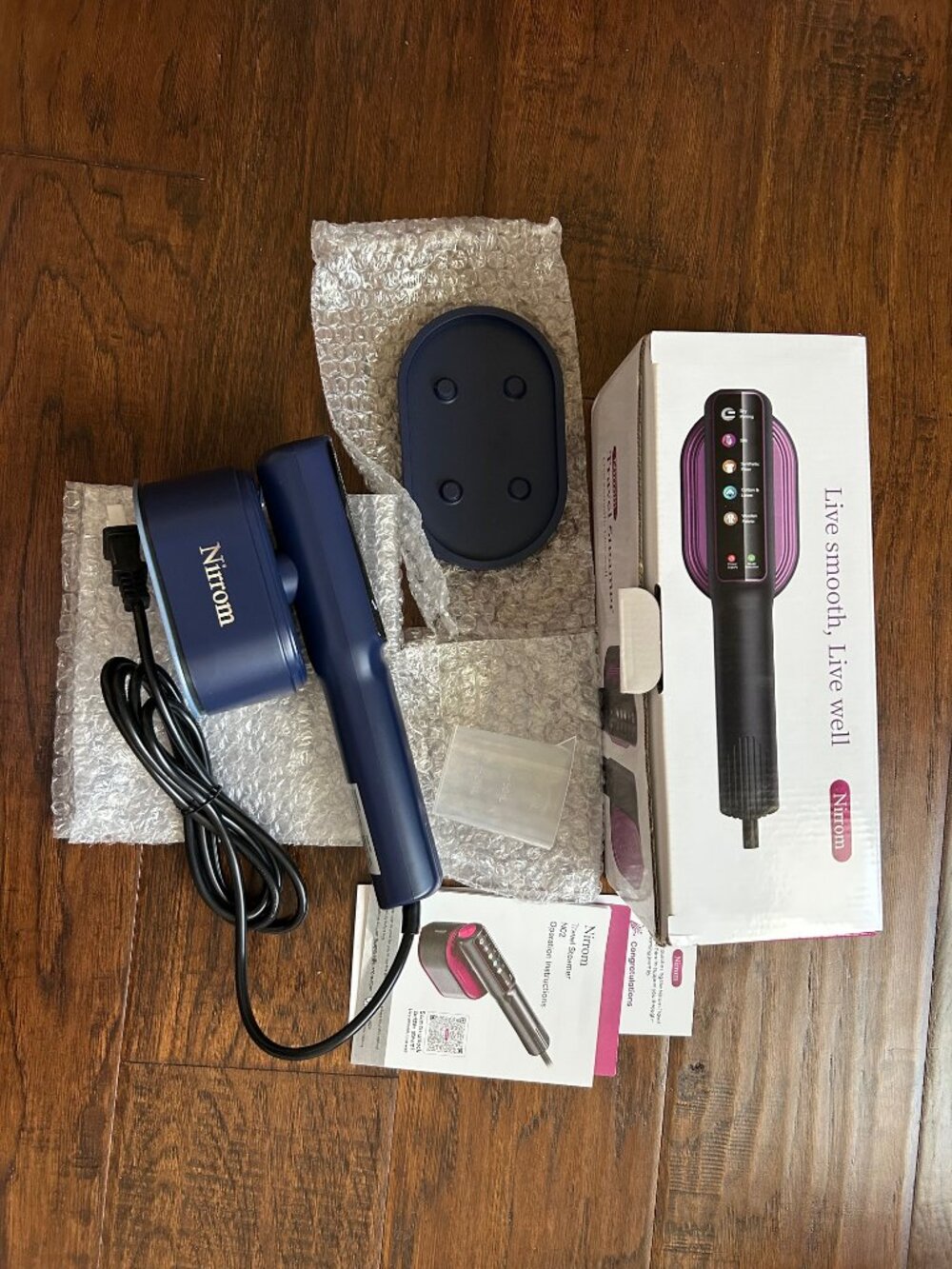Nirrom Portable Handheld Garment Steamer for Clothes NEW NIB